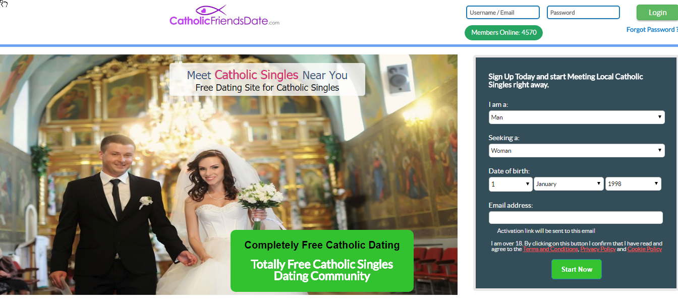 Free dating sites catholic