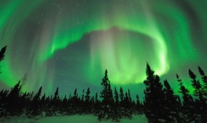 A view of the Northern lights in Finland!