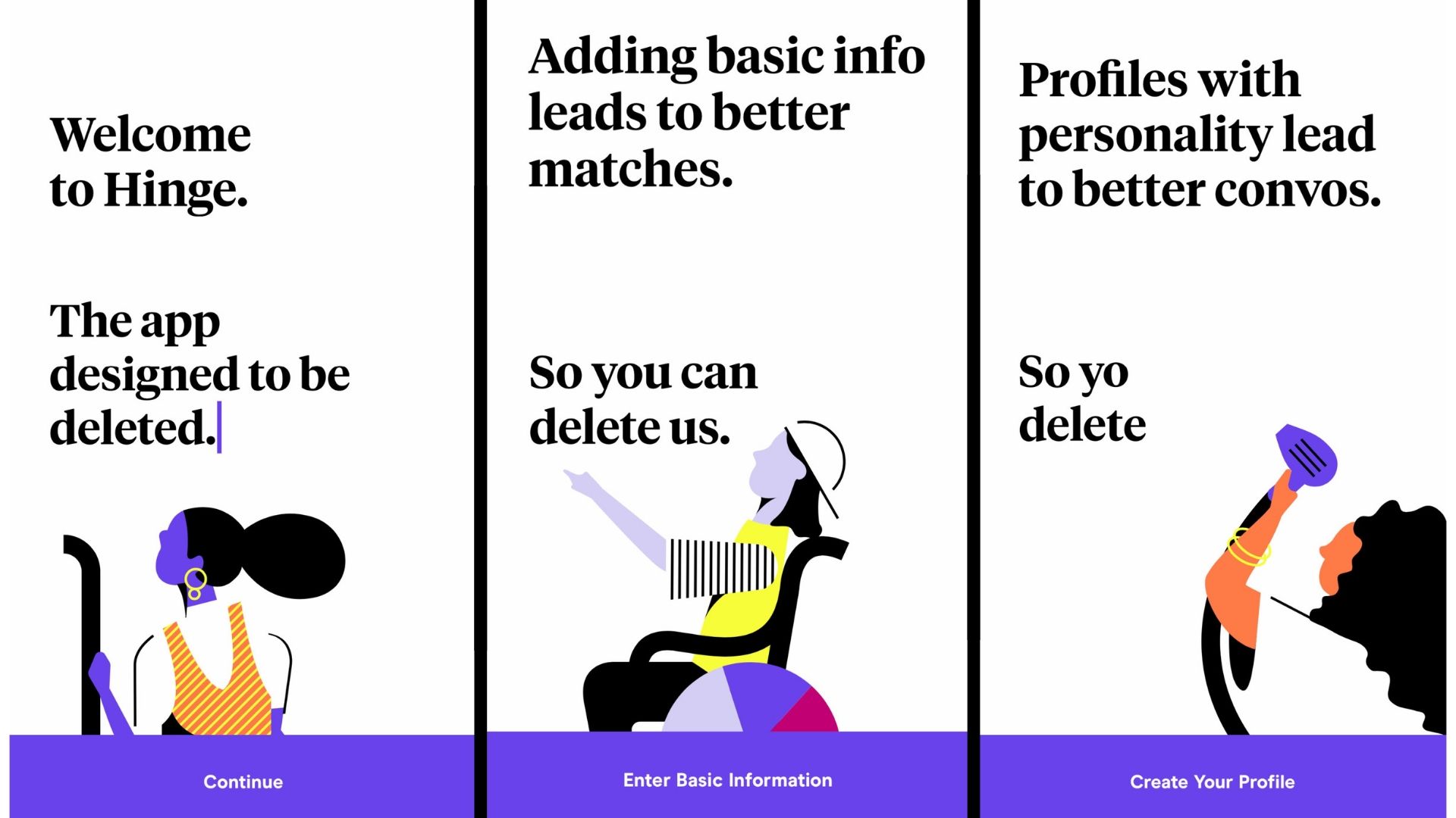 Hinge dating app reviews