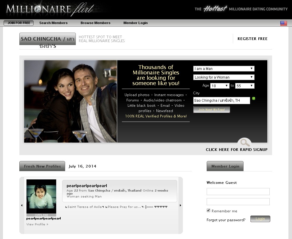 Does millionaireflirt.com have REAL millionaires and if so how many? Learn more here...