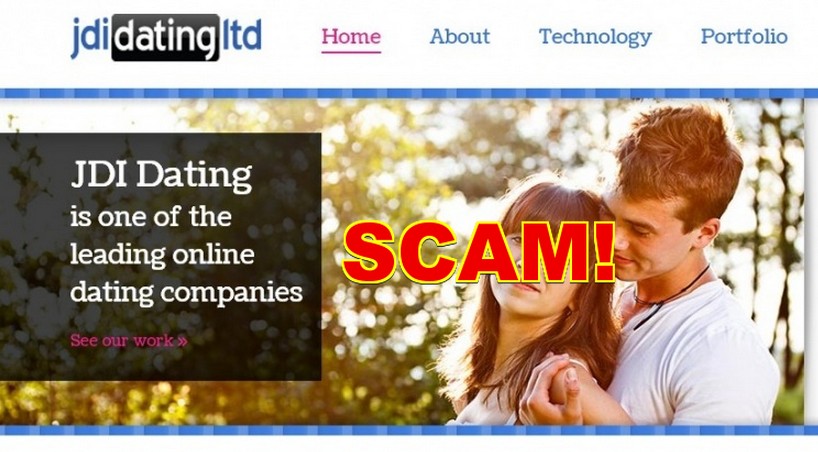 Caught red handed defrauding customers in online dating.