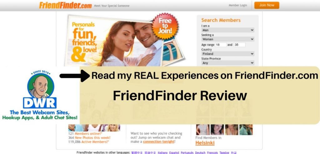 FriendFinder.com review