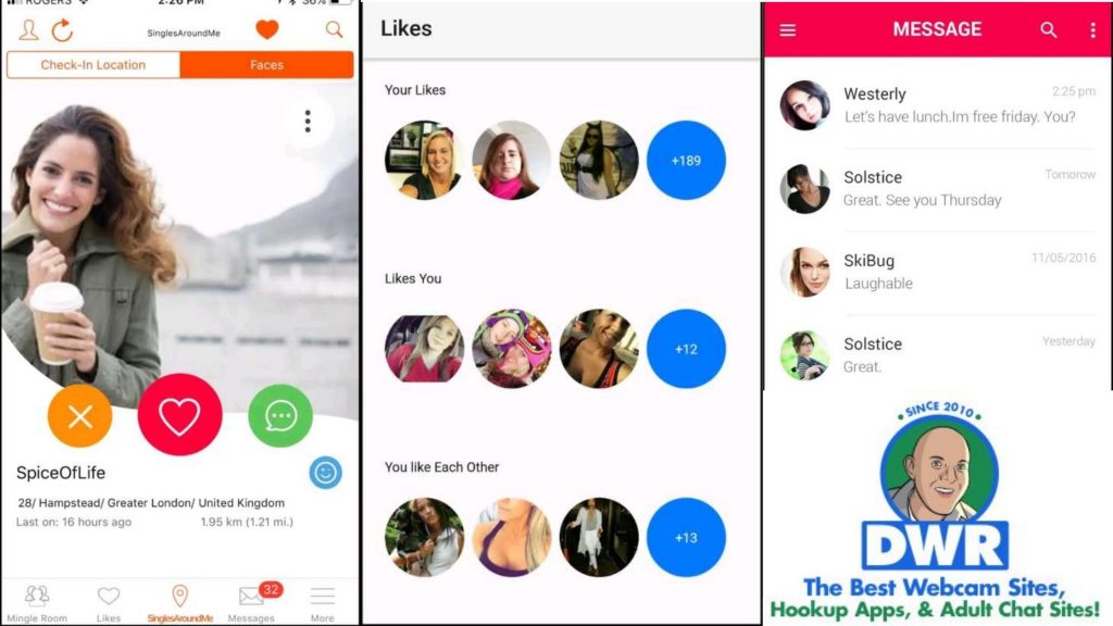 singlesaroundme app