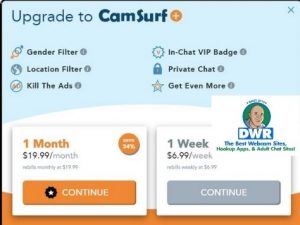 Camsurf pricing