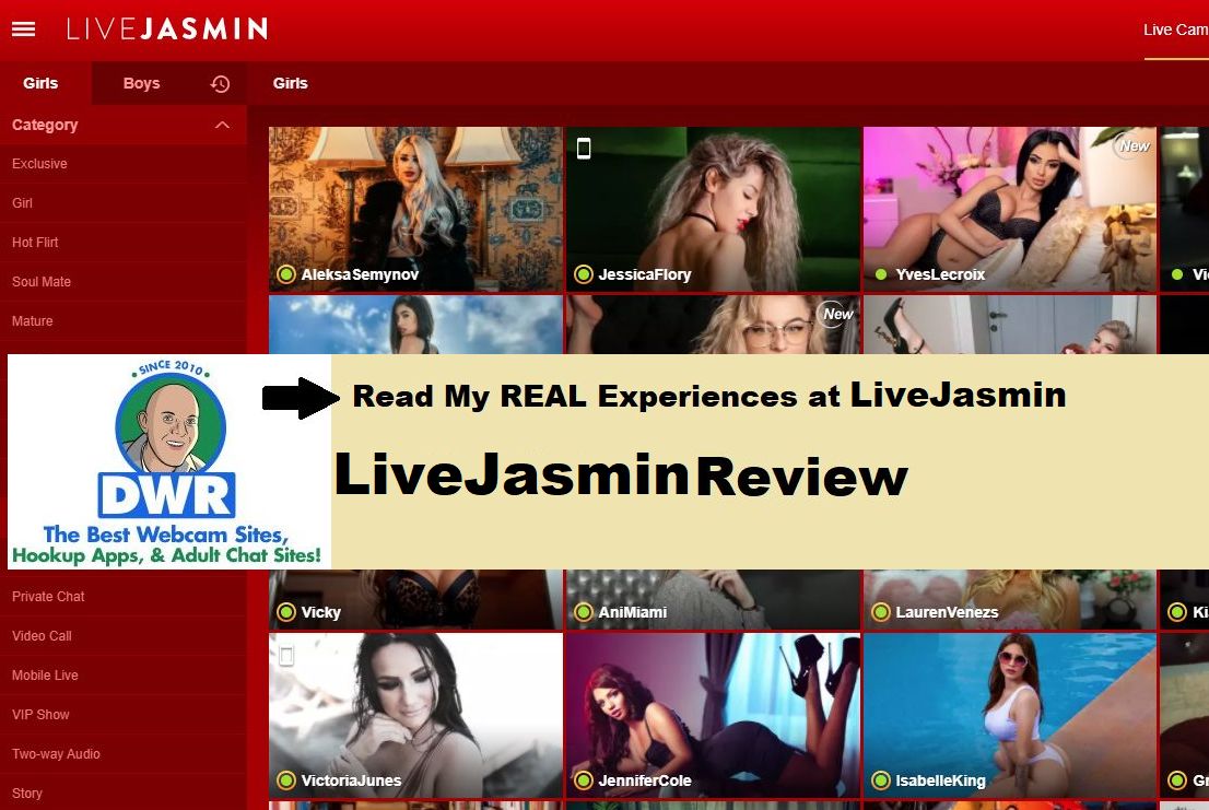 LiveJasmin Review (Read Before You Register)