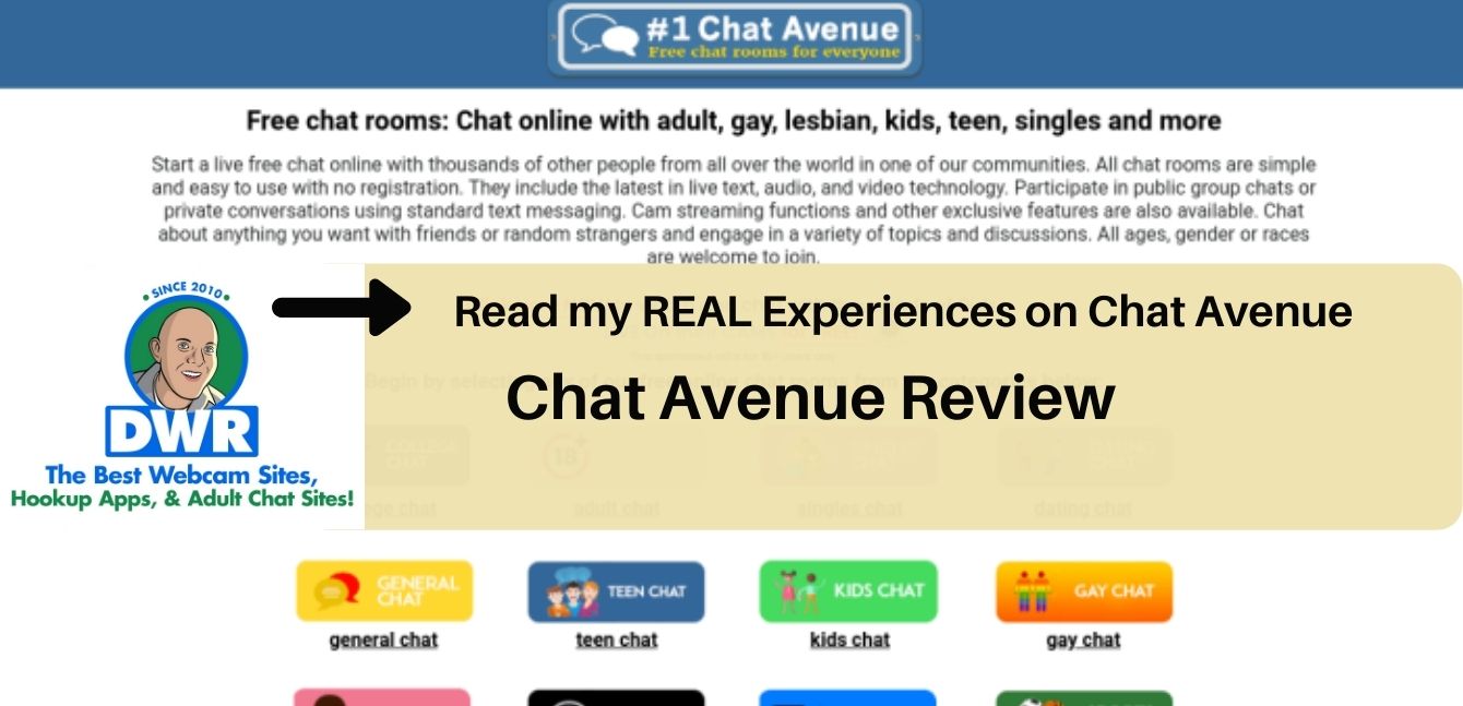 Chat Avenue Review: Free Chat or A Sham? - Compare Adult Sites